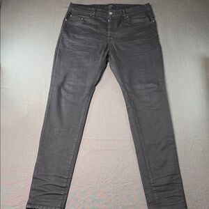 AMIRI Men's Charcoal Skinny Jeans